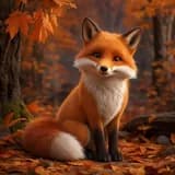 3D style: fox generated by AI